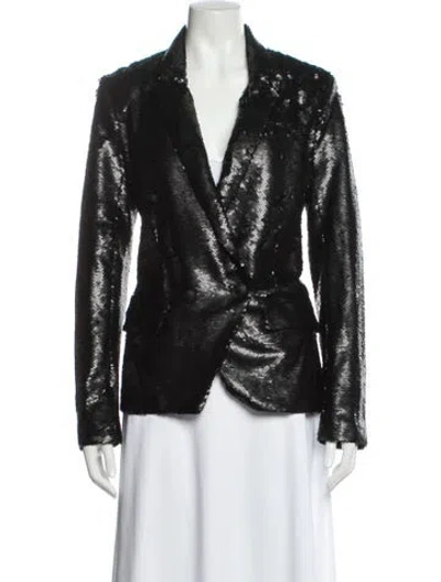 Pre-owned L'agence Evening Jacket In Black