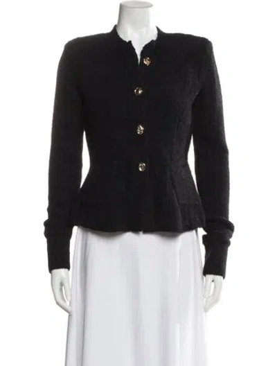 Pre-owned L'agence Evening Jacket In Black