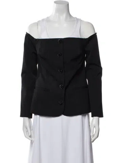 Pre-owned L'agence Evening Jacket In Black