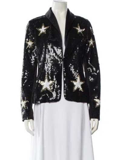 Pre-owned L'agence Evening Jacket In Black