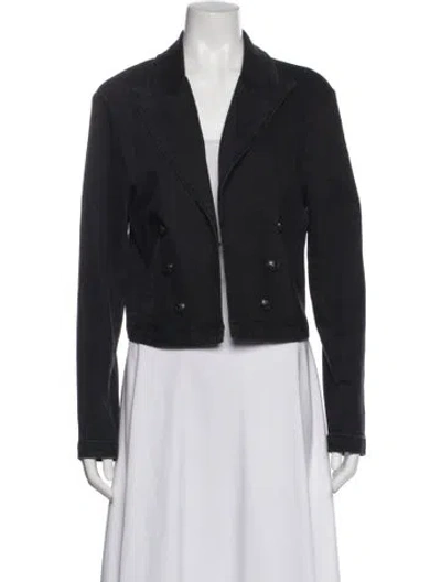 Pre-owned L'agence Evening Jacket In Black