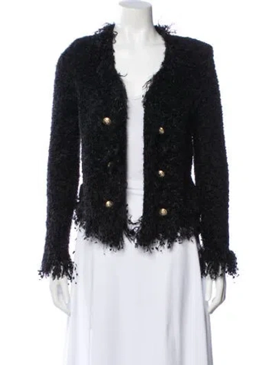 Pre-owned L'agence Evening Jacket In Black