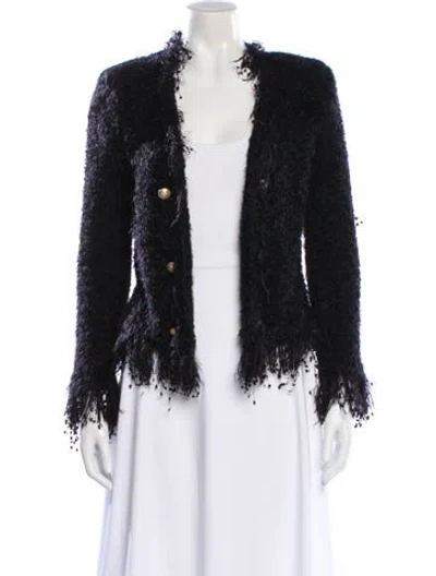 Pre-owned L'agence Evening Jacket In Black