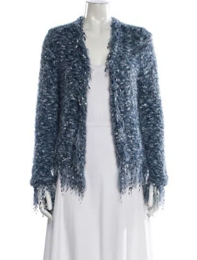 Pre-owned L'agence Evening Jacket In Blue