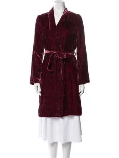 Pre-owned L'agence Evening Jacket In Burgundy