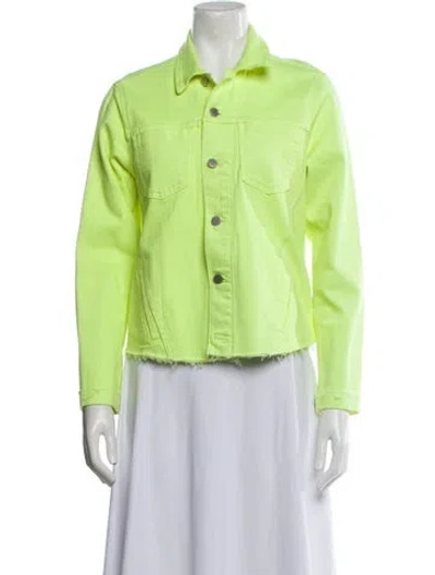 Pre-owned L'agence Evening Jacket In Green