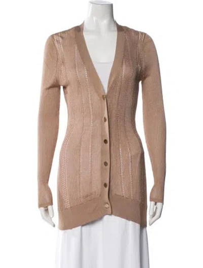 Pre-owned L'agence Evening Jacket In Neutral