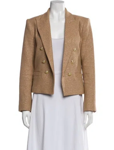 Pre-owned L'agence Evening Jacket In Neutral