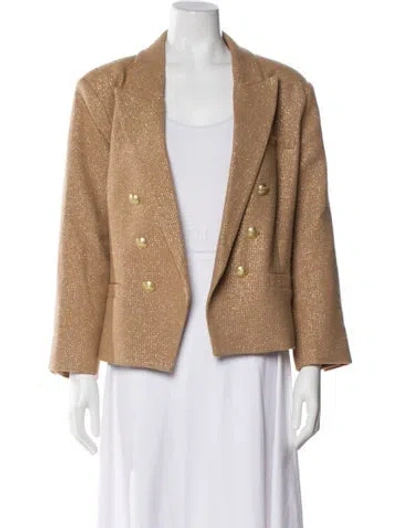Pre-owned L'agence Evening Jacket In Neutral