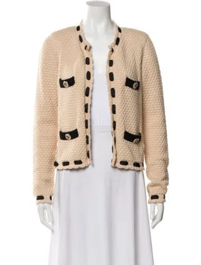 Pre-owned L'agence Evening Jacket In Neutral