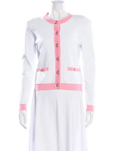 Pre-owned L'agence Evening Jacket In Neutral