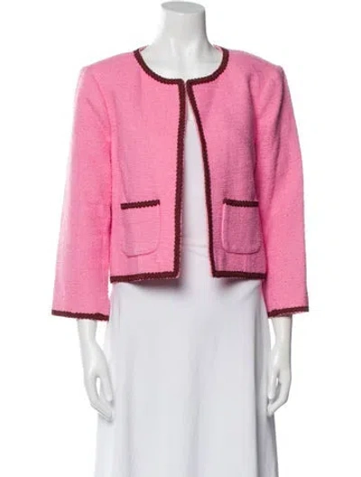Pre-owned L'agence Evening Jacket In Pink