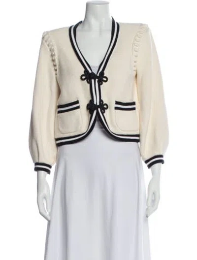 Pre-owned L'agence Evening Jacket W/ Tags In Neutral