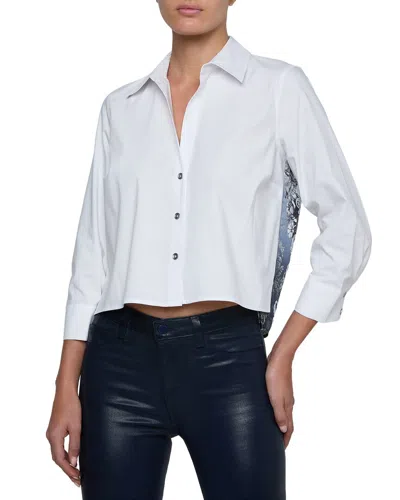 L'agence Fawn Blouse In White