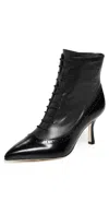 L'agence Fayette Booties Black In Black
