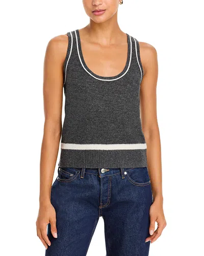 L'agence Filou Cashmere Tank In Gray