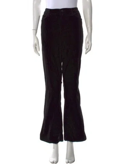 Pre-owned L'agence Flared Pants In Black
