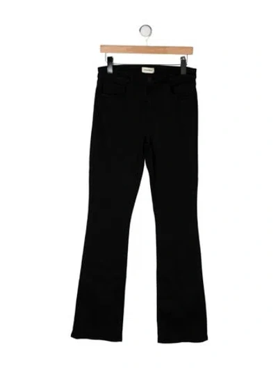 Pre-owned L'agence Flared Pants In Black