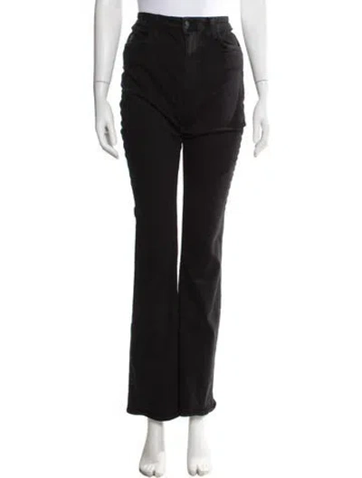 Pre-owned L'agence Flared Pants In Black