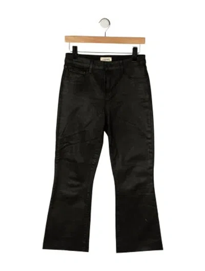 Pre-owned L'agence Flared Pants In Black