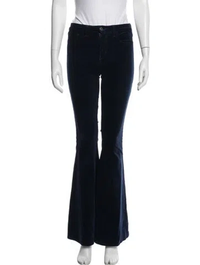 Pre-owned L'agence Flared Pants In Black