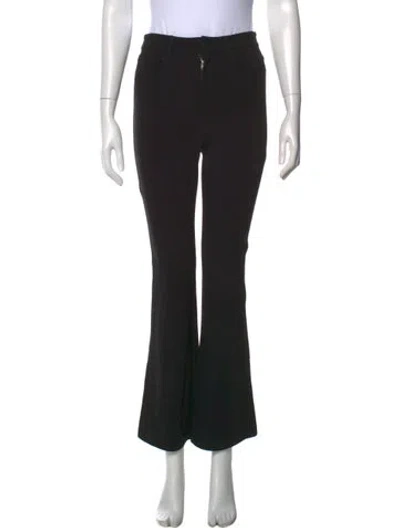 Pre-owned L'agence Flared Pants In Black