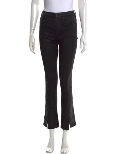 Pre-owned L'agence Flared Pants In Black