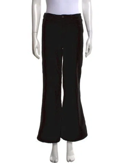 Pre-owned L'agence Flared Pants In Black