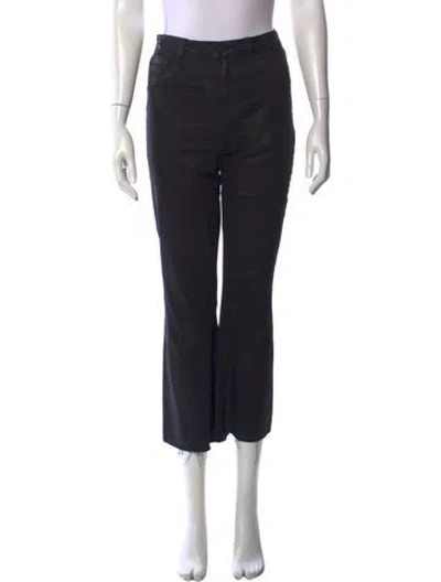 Pre-owned L'agence Flared Pants In Black
