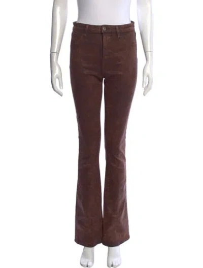 Pre-owned L'agence Flared Pants In Black