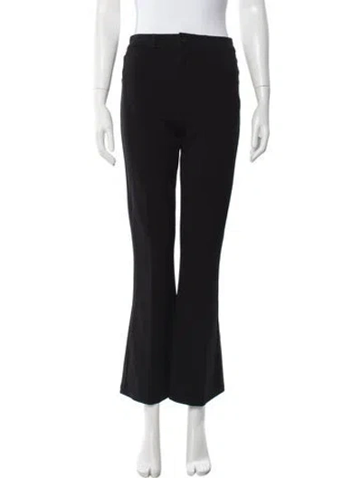 Pre-owned L'agence Flared Pants In Black