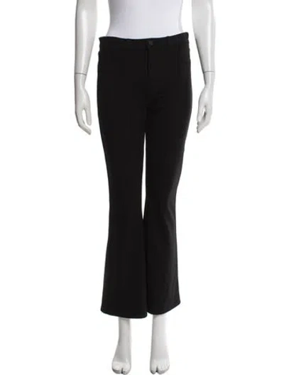Pre-owned L'agence Flared Pants In Black