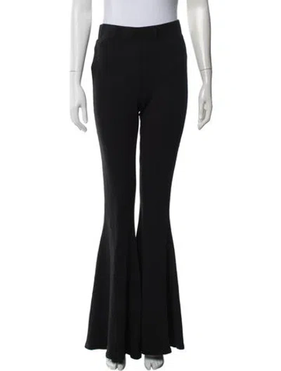 Pre-owned L'agence Flared Pants In Black