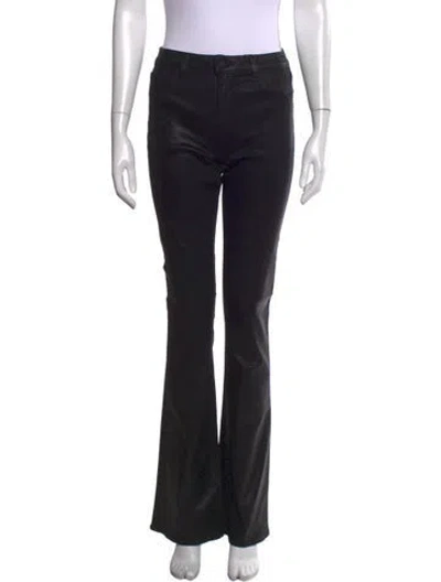 Pre-owned L'agence Flared Pants In Black