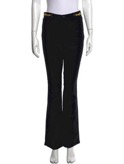 Pre-owned L'agence Flared Pants In Black