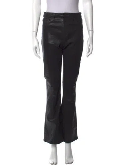 Pre-owned L'agence Flared Pants In Black