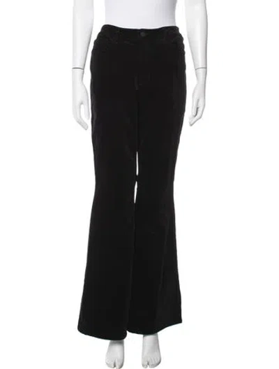 Pre-owned L'agence Flared Pants In Black
