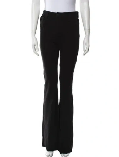 Pre-owned L'agence Flared Pants In Black