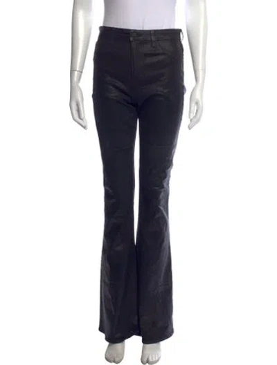 Pre-owned L'agence Flared Pants In Black