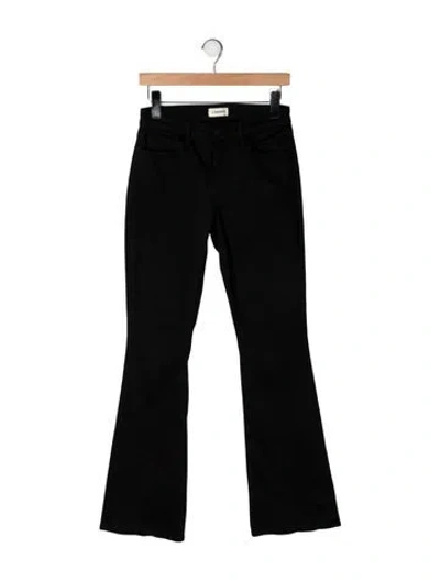 Pre-owned L'agence Flared Pants In Black