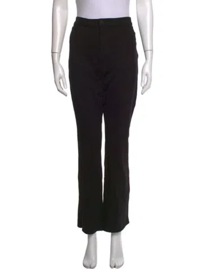 Pre-owned L'agence Flared Pants In Black