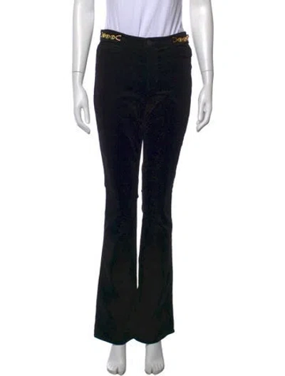 Pre-owned L'agence Flared Pants In Black