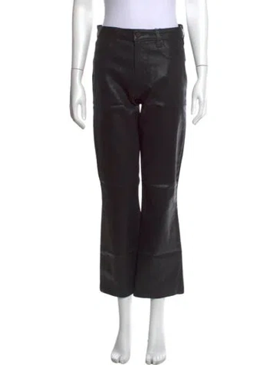 Pre-owned L'agence Flared Pants In Black
