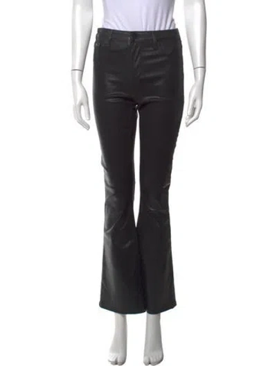 Pre-owned L'agence Flared Pants In Black
