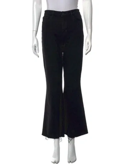 Pre-owned L'agence Flared Pants In Black