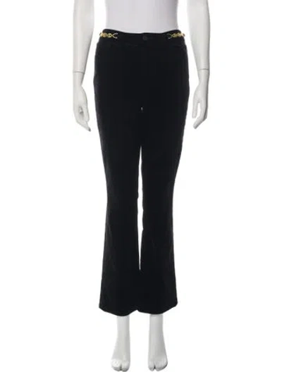 Pre-owned L'agence Flared Pants In Black