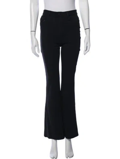 Pre-owned L'agence Flared Pants In Black
