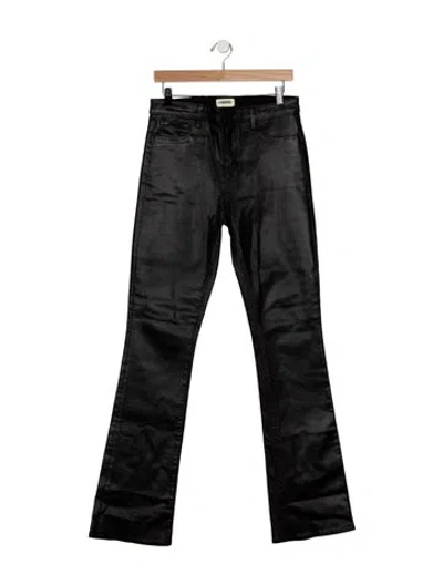 Pre-owned L'agence Flared Pants In Black