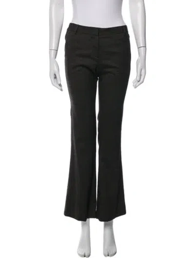 Pre-owned L'agence Flared Pants In Black