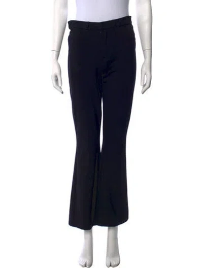Pre-owned L'agence Flared Pants In Black
